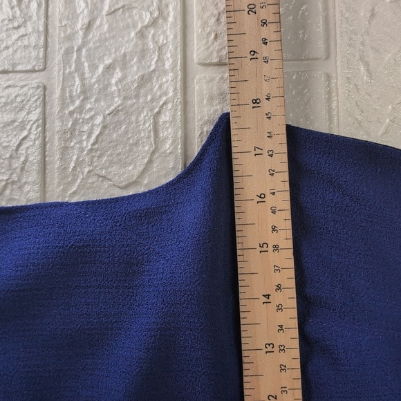 236-RACHEL Rachel Roy Royal Blue Mini Dress - Picture 5 of 6